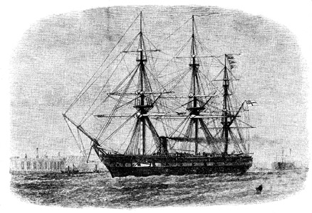 HMS_Challenger_1858