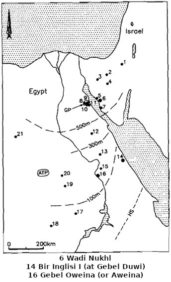 Wadi Nukhl Map